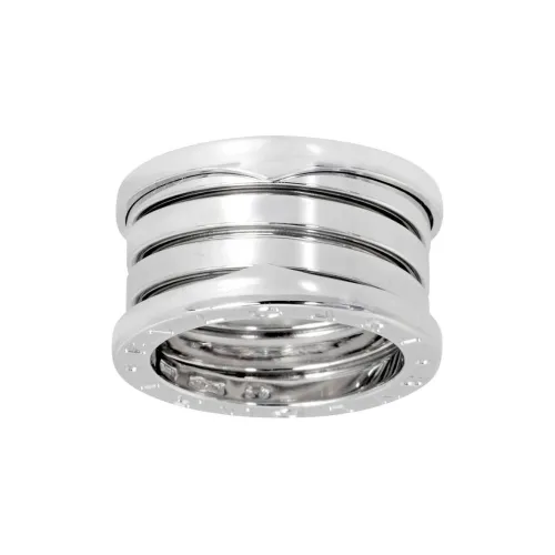 BVLGARI 18К Белое золото Кольца Унисекс Серебряный