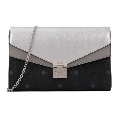 MCM Сумка через плечо из кожи сумка на плечо женская черная и серая