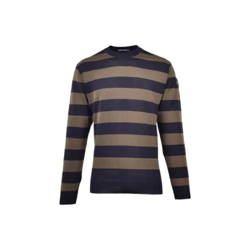 Paul Shark Yachting Трикотаж Мужской Синий Белый Полоски