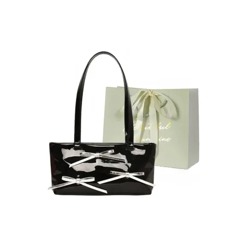 JIANGLIDA ПУ (полиуретан) Сумка через плечо Стандартная Женская Черная