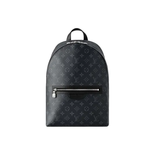 LOUIS VUITTON Discovery Покрытый холст Рюкзак Мужской Черный
