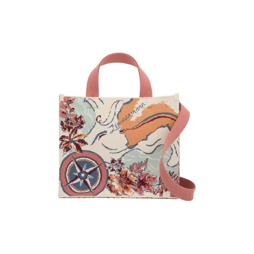 Zimmermann Кожа Тоут Сумка Сумка для покупок Сумка на плечо Сумка среднего размера Женская Бежевая