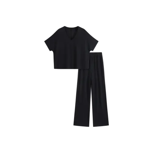 WANANNI Пижамный комплект женский черный