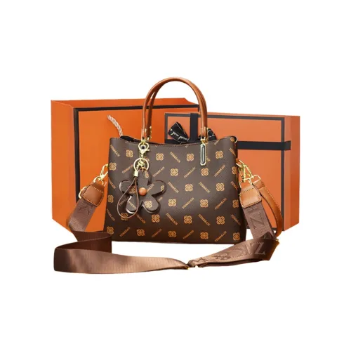 PINK·LAND Сумка через плечо из ПВХ Сумка Обычная Женская Карамель Кофе