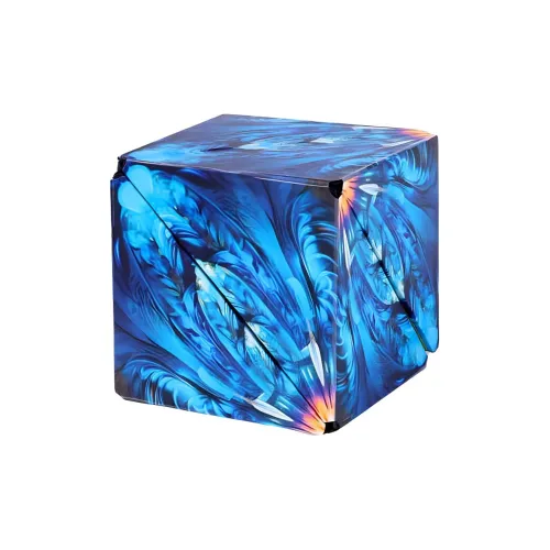 Qiyi Универсальный Бесконечность Кубик Рубика Павлин Spread GEOMETRY Складной FLIP 3D Трансформация Развивающие игрушки