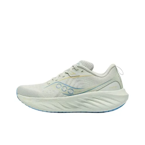 Saucony TRIUMPH Victory 22 Беговые кроссовки Низкий верх Светло-зеленый Женский
