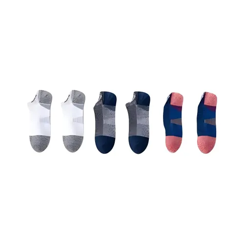 Mona Ankle Socks Men's 6 Pack Mixed Colors Мона Низкие Носки Мужские 6 Пачек Смешанные Цвета