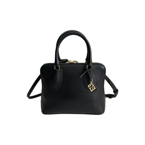 TORY BURCH Pebble Кожа Одно Плечо Сумка Средний Женский Черный