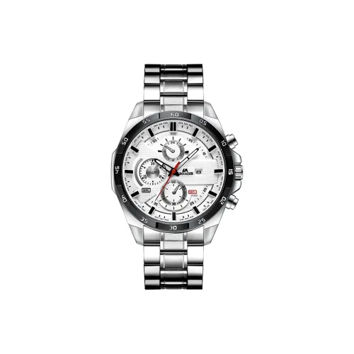 LIBER AEDON Кварцевый механизм нержавеющая сталь ремешок серебристый циферблат мужские часы изящная коробка