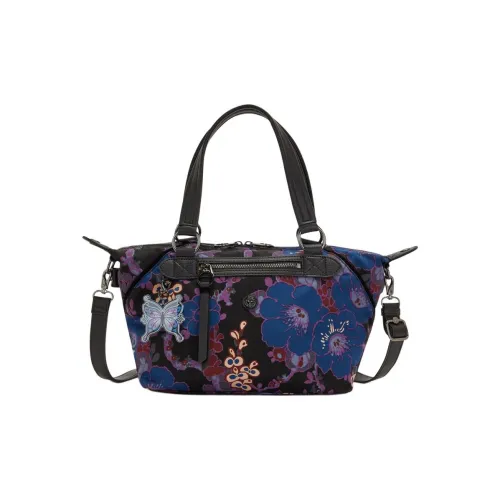 Kipling Полиамид Пельмени Сумка Сумка через плечо Мини Сумка Женская Черная и Синяя
