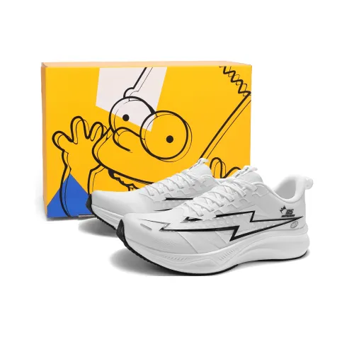 The Simpsons Беговые кроссовки Low Top Белый Унисекс