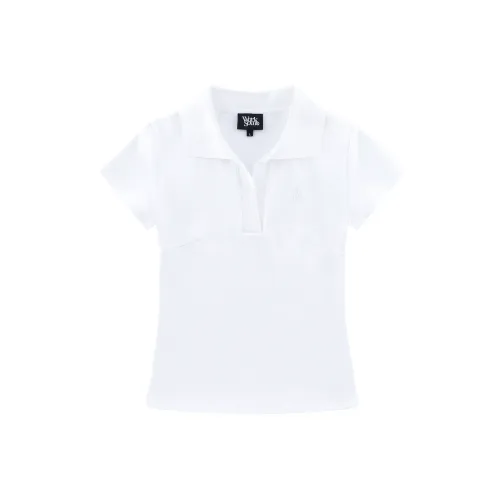 WORKSOUT Стандартный Удобный и Модный Мода Дизайн Летний Короткий рукав Т-рубашки Женские