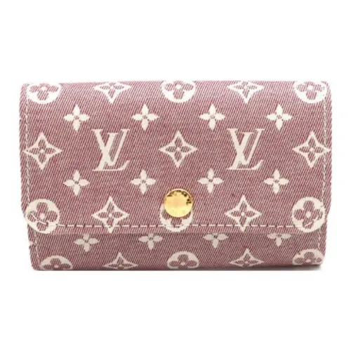 LOUIS VUITTON Кожа Кошелек Унисекс Коричневый