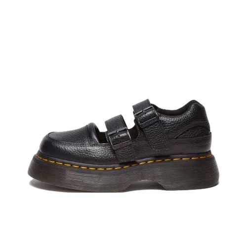 Dr.Martens Buzz Mary Jane Платформа Туфли Мэри Джейн Женские Черный