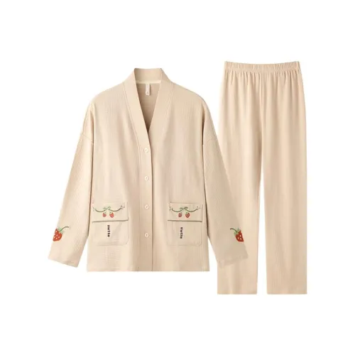 ZAO FU NIAO Пижамный комплект женский абрикосовый