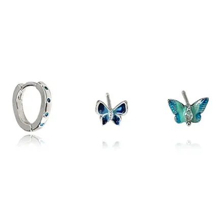 KwOnline Сплав Серьги-гвоздики Женские