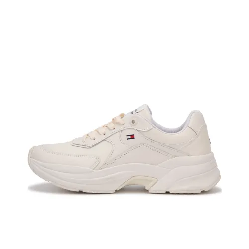 Tommy Hilfiger Беговые кроссовки MID Топ Экрю YBI Женские