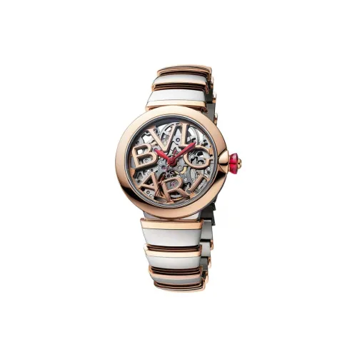 BVLGARI Автоматический Механический Механизм Мужские Часы LVCEA 33 мм Скелет