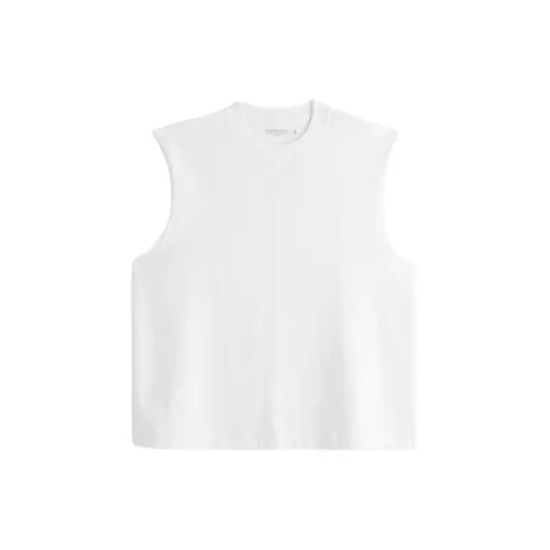 Аберкомби＆Фит Танк Топ Мужской Белый