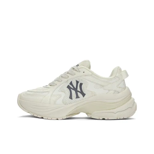 MLB Curve Runner Slip-resistant Abrasion-resistant Low Top Casual Unisex Beige MLB Curve Runner Противоскользящий Устойчивый к истиранию Низкий Топ Повседневный Унисекс Бежевый