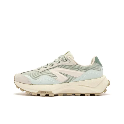 QIAODAN Slip-resistant Abrasion-resistant Low Top Casual Women's Green QIAODAN Противоскользящий Устойчивый к истиранию Низкий Топ Повседневный Женский Зеленый