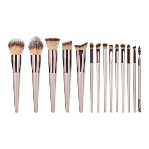 YUECHUMEI Алюминиевые трубчатые кисти для макияжа контуринг основа 14 шт упаковка