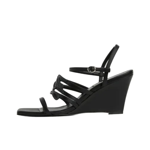 KARL LAGERFELD RIALTO One Ремешок Сандалии 8 см Женские Черные