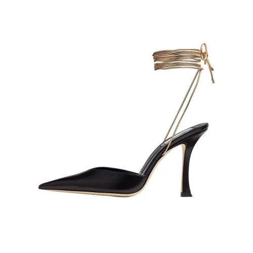 Jimmy Choo Kid Узкий каблук Высокие каблуки Женские Черный