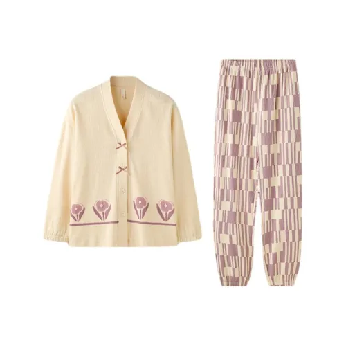 ZAO FU NIAO Пижамный комплект женский сиреневый