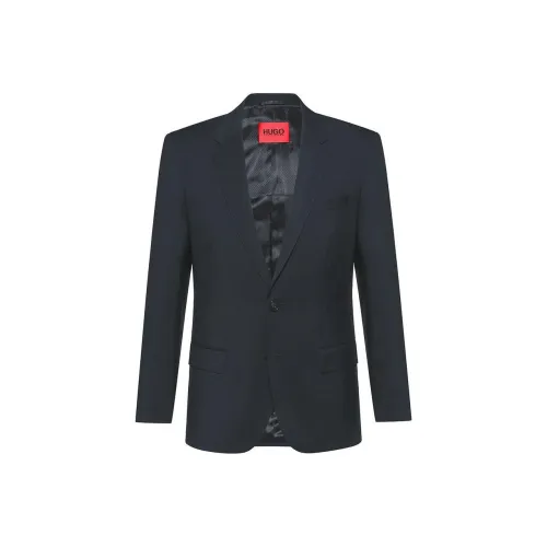 Hugo Boss Бизнес-костюм мужской синий черный