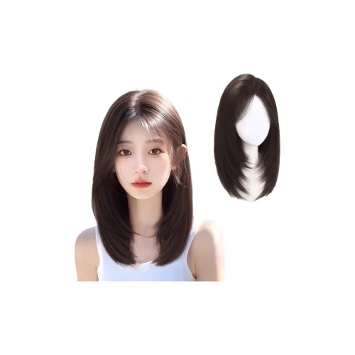 MUYAN Нет требуются сетка для волос Женская парик из смешанного шелка короткие прямые волосы