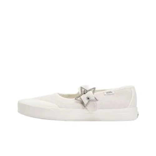 Vans Mary Jane Скейтборд Кроссовки Низкие Белые Женские