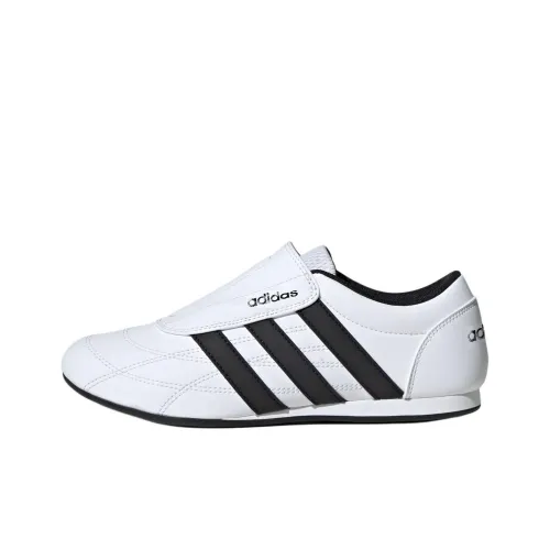 Adidas Slip-resistant Abrasion-resistant Low Top Повседневная обувь Женская Белая