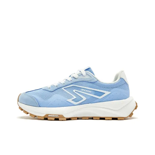 QIAODAN Soliloquy 4,0 Slip Устойчивый к истиранию Низкий Топ Casual Мужской Синий