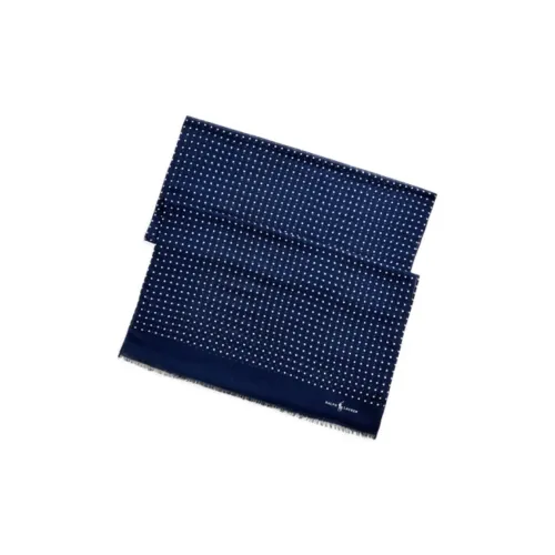 Polo Ralph Lauren Кашемир Modal Вязаные Шарфы Мужской Морской Синий