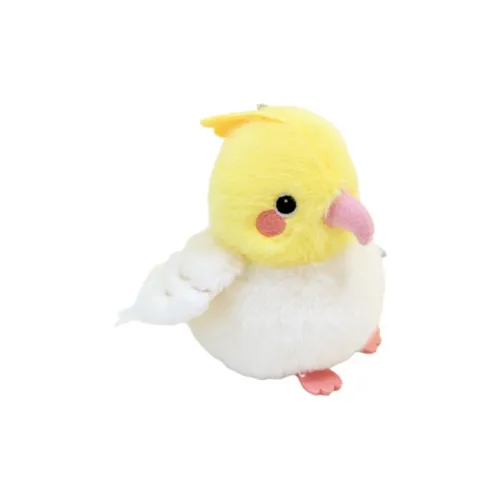 AECELI Милый дизайн с питомцами Bird Desk ПЭТ Куклы Плюшевый Брелок 12 см Рекомендуемая высота