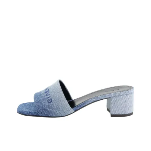 Givenchy 4G Слипоны 4,5 см Женские Синие