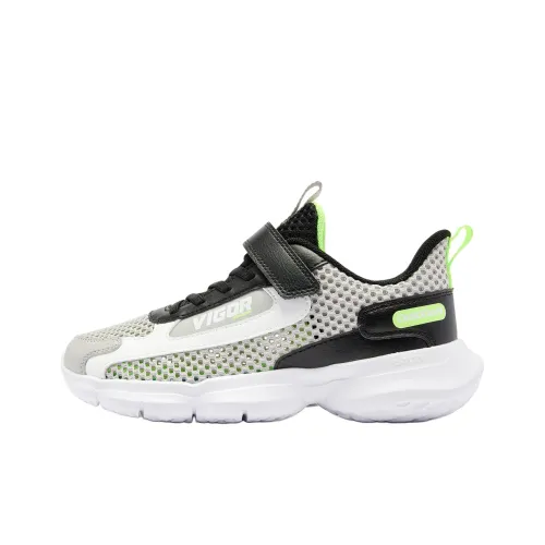 QIAODAN Light Wings Противоскользящий Устойчивый к истиранию Низкий Топ Детская Беговая Обувь Серый Черный