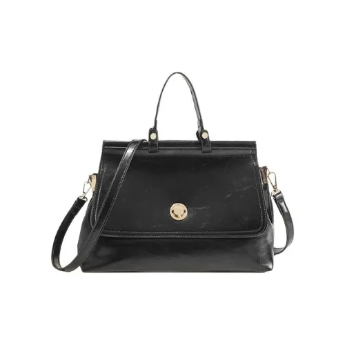 SEPTWOLVES ПУ (полиуретан) Сумка Стандартная Женская Черная Коричневая