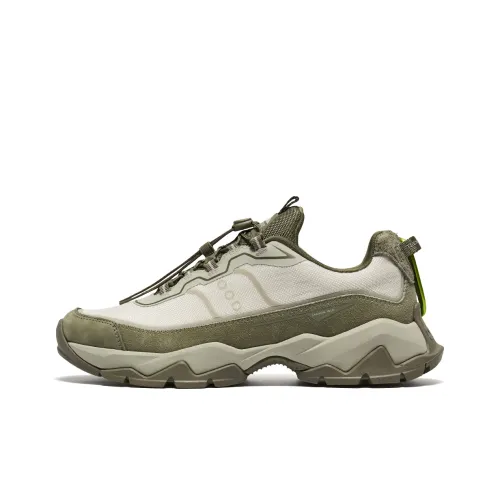 Teenie Weenie x Saucony Canyon Low Топ Беговые кроссовки Унисекс Бежево-зеленый