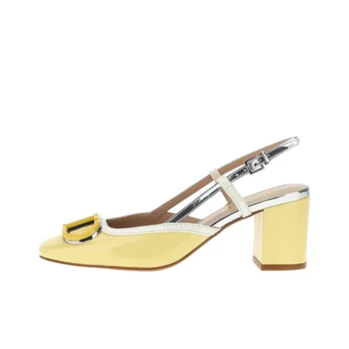 TWINSET Milano Chunky Высокие каблуки Женские Желтые