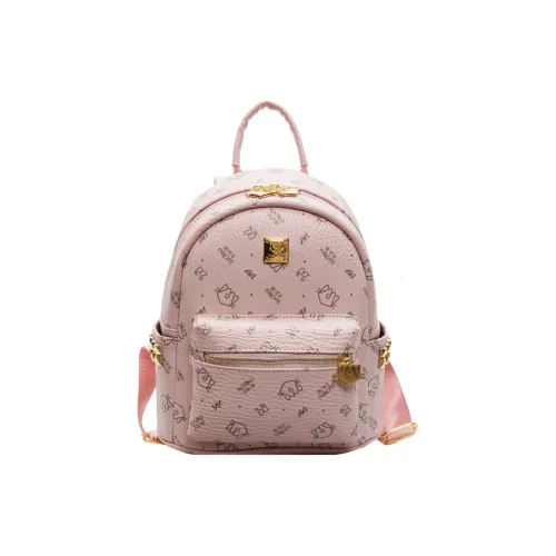 Single Warehouse ПУ (полиуретан) Рюкзак Стандартный Женский Розовый Хаки Коричневый Черный