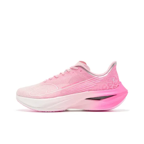 QIAODAN Swift 3PRO Беговые кроссовки Низкий топ Розовый Мужской