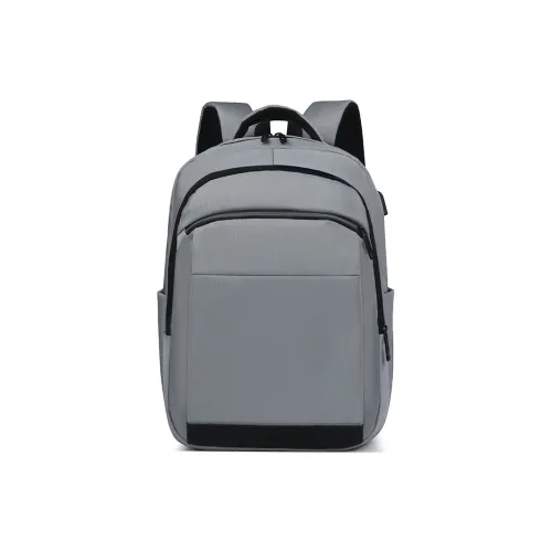 Single Warehouse Нейлон Рюкзак Стандартный Мужской Черный Серый