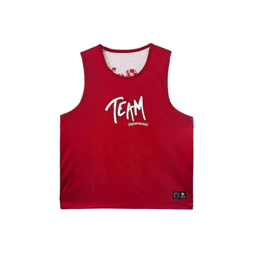 Chrome Hearts Майка Унисекс Красная