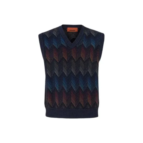 MISSONI Мужские майки синего цвета