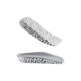 [1 шт 1,5 см] Серый - ПУ (полиуретан) Попкорн