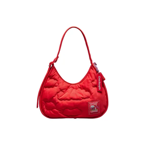 Coachtopia Ergo Переработанный полиэстер Сумка через плечо Большая Унисекс Розовый Красный