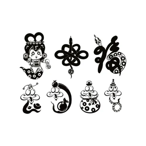 SHITIAN Спринт COBRA Травяной Водонепроницаемый Татуировка Наклейка