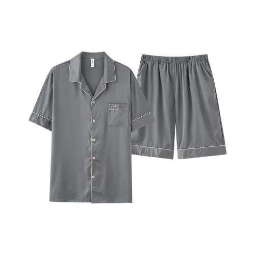 Huggy Kissy Пижамный комплект Мужской Светло-Серый